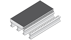 composite beam bridges diagram