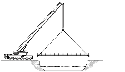 bridge under construction composite beam bridge construction